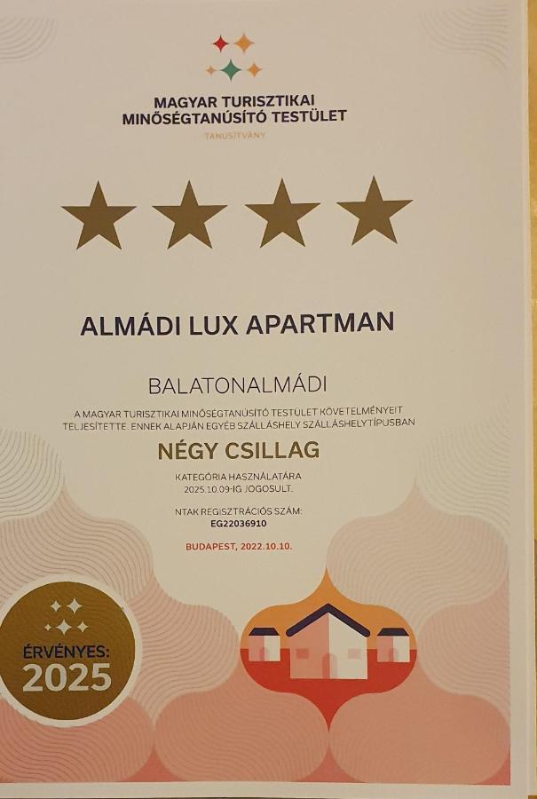 Luxury Apartments In Balatonalmadi, Almadi Lux Apartman I - Ocean Blue エクステリア 写真